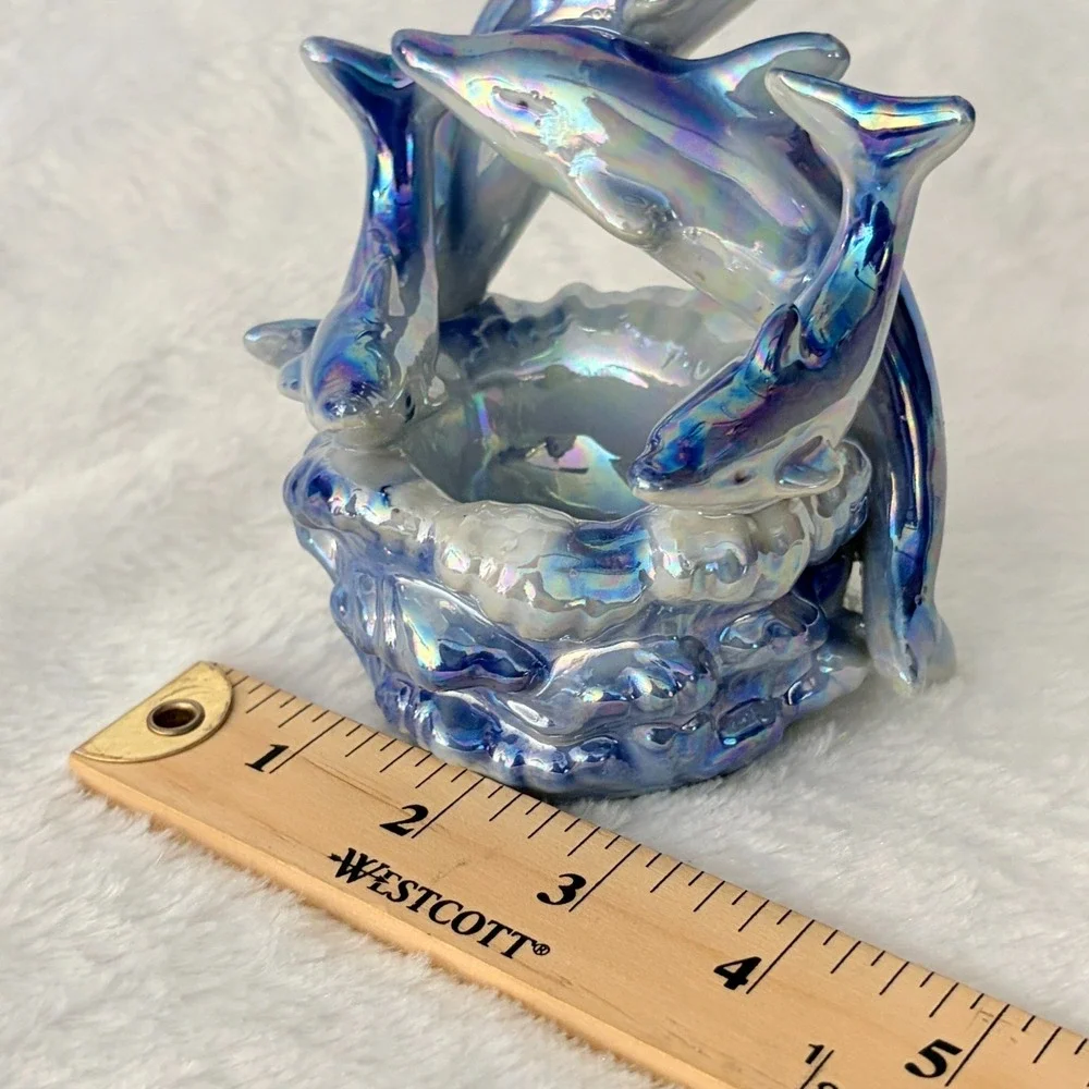 N/A iridescent blue