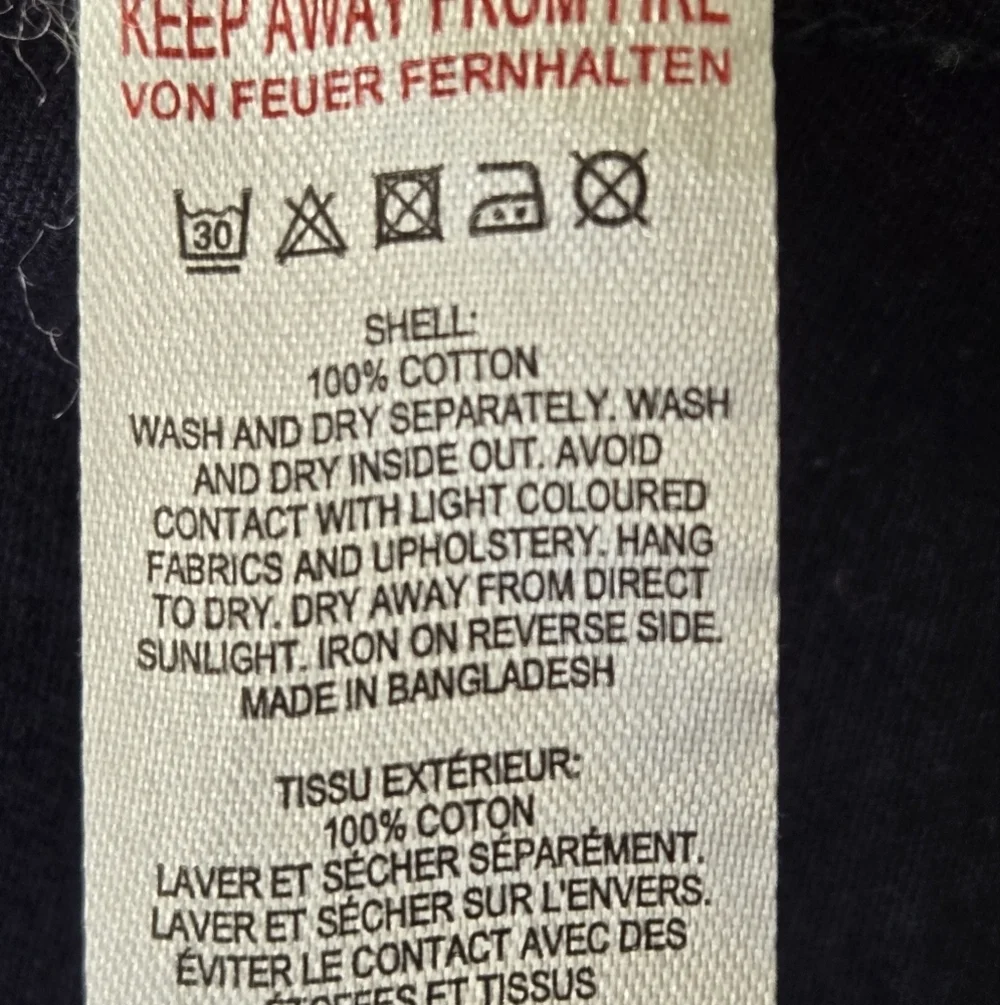 French Connection Mens Utility Canvas 100% cotton‎ Jacket Marine size XL in Navy