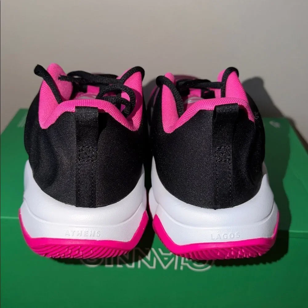 Nike Giannis Immortality 4 GS Black White Fuchsia FZ6734-004 Youth Size 7Y