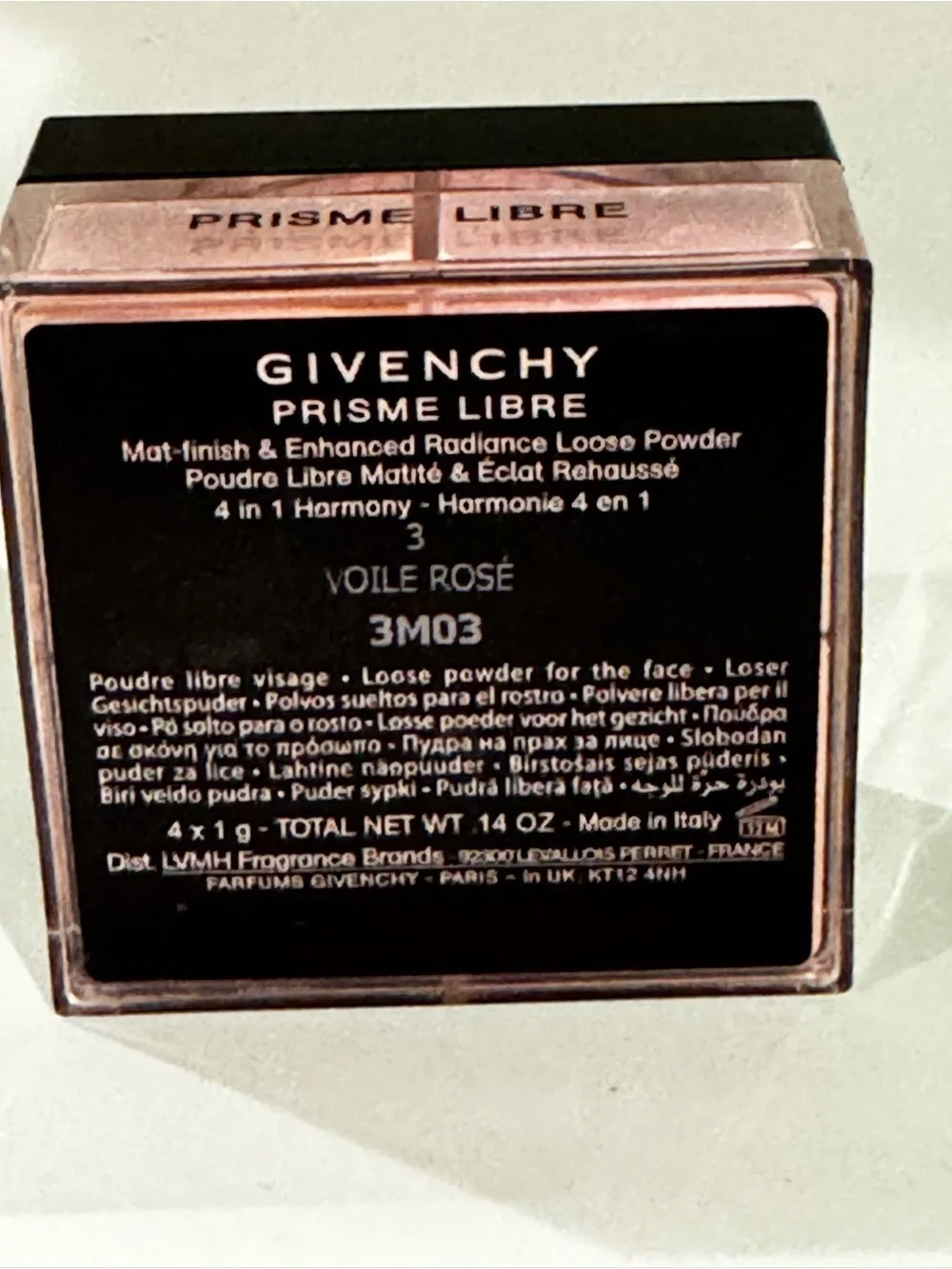 Givenchy natural use
