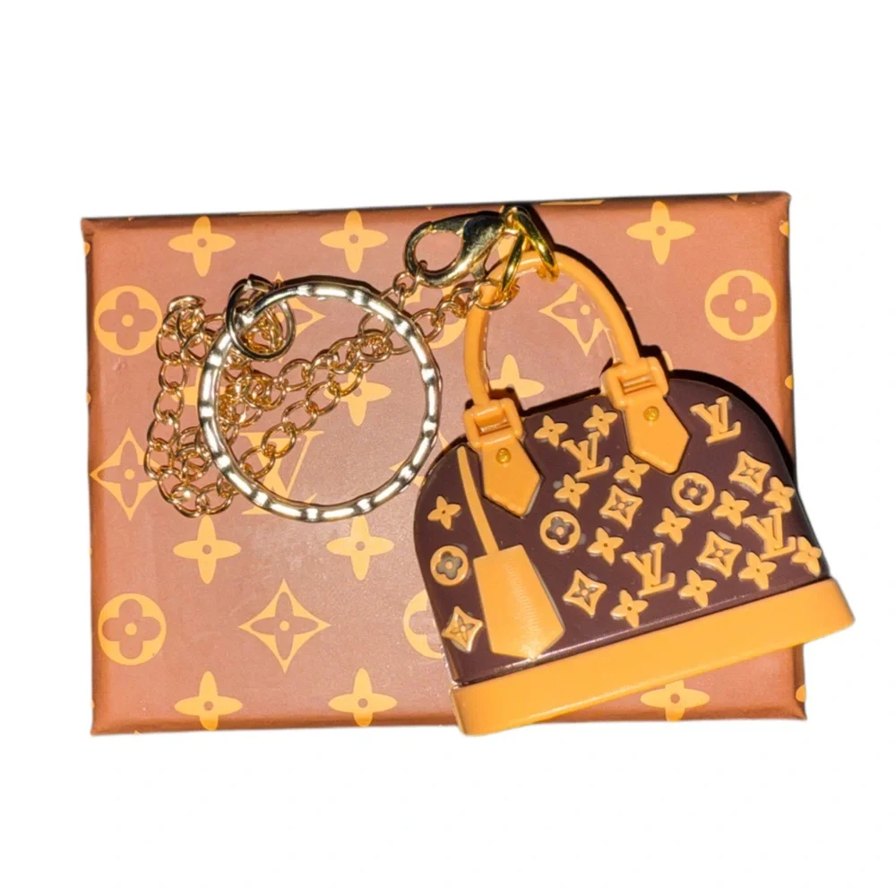 Mini Purse Keychain Charm with Gift Box