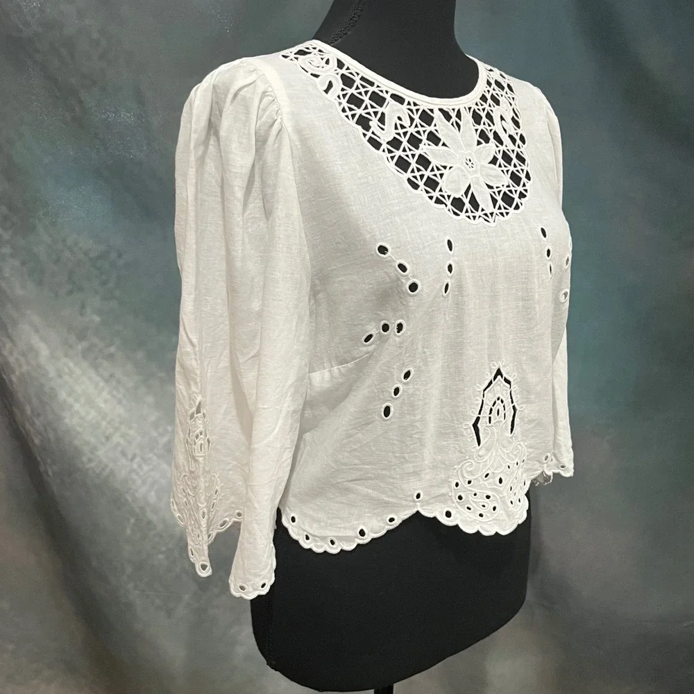 H&M linen blend