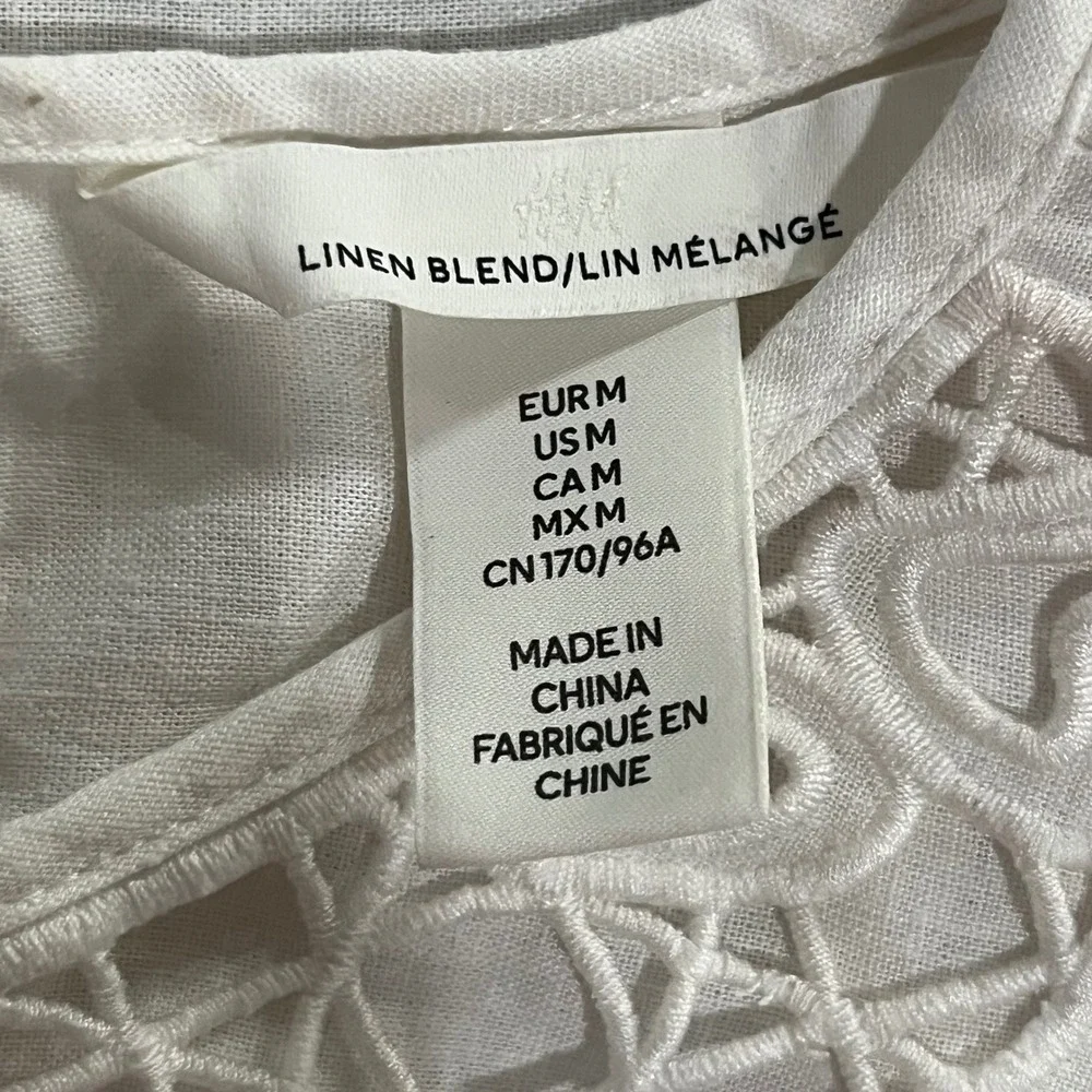 H&M linen blend