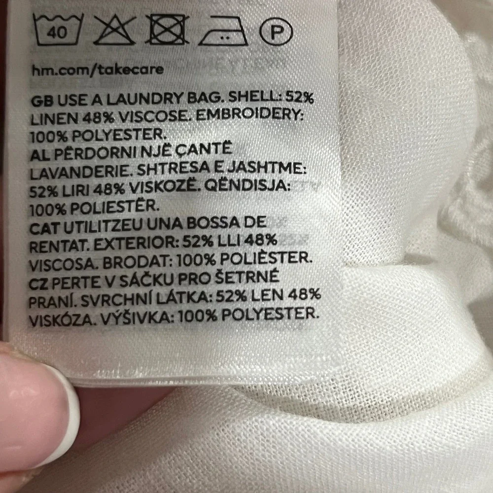 H&M linen blend