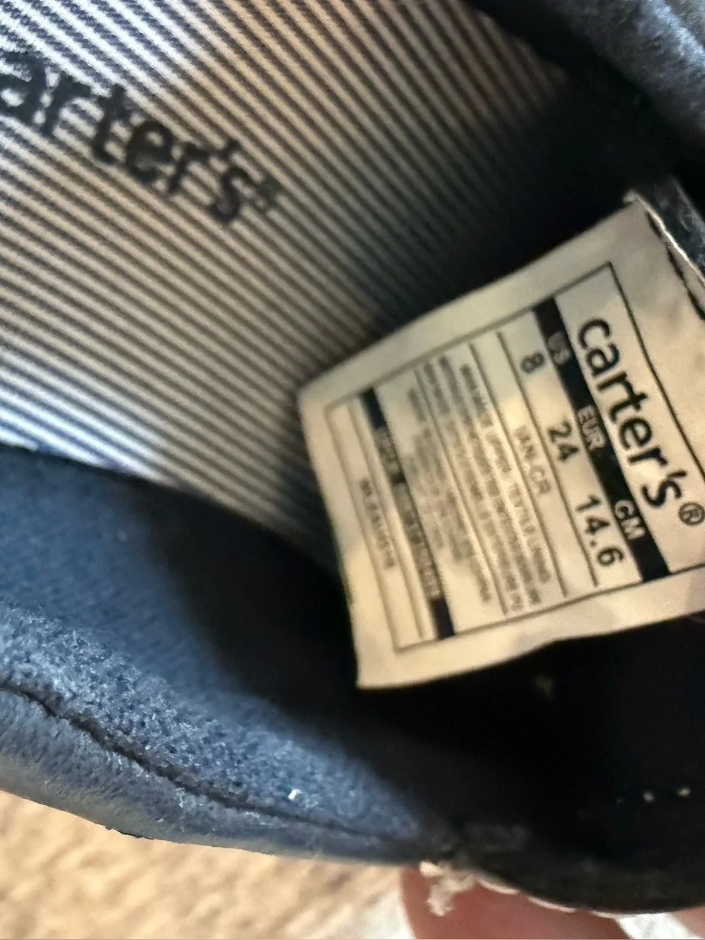 Carters worn once