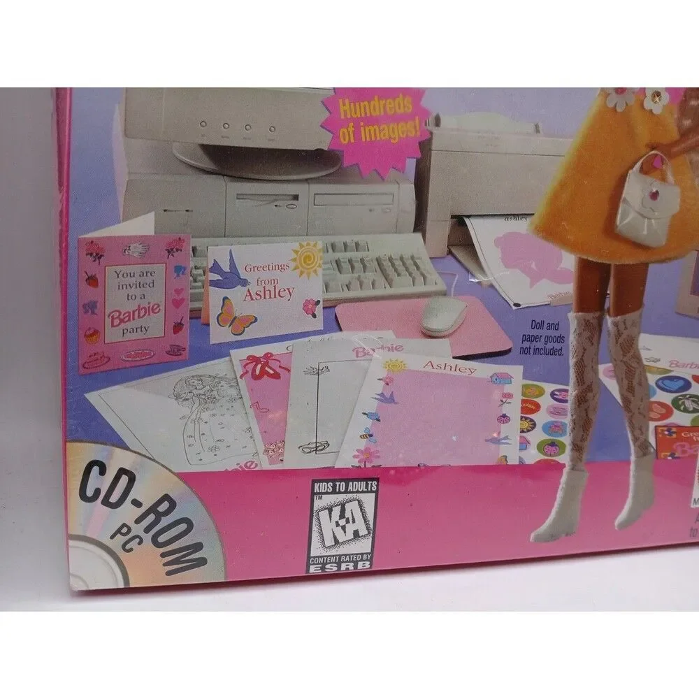 Mattel barbie print