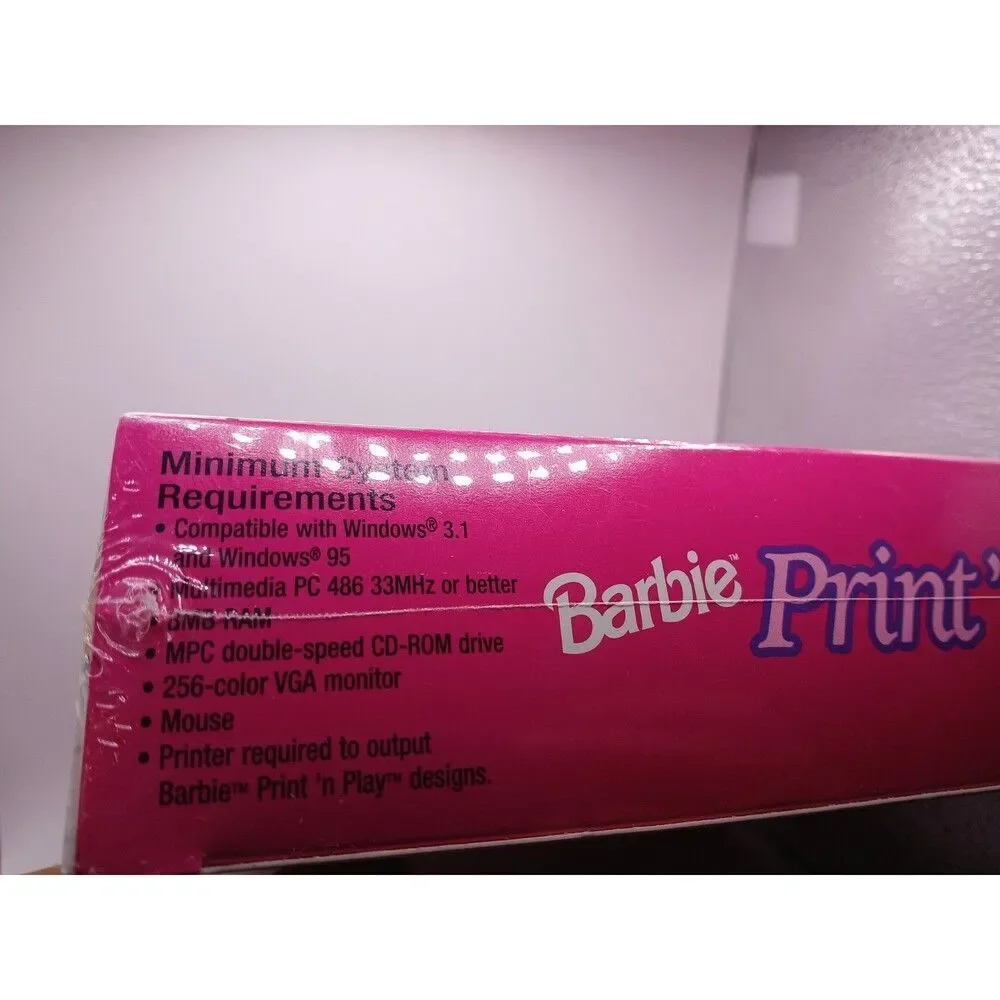 Mattel barbie print
