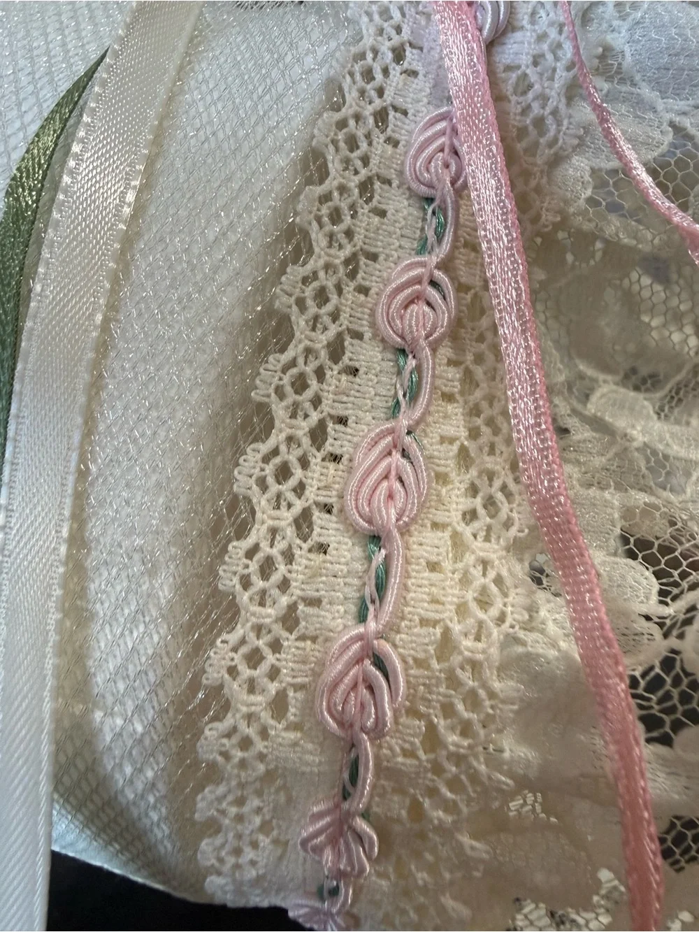 Hand Crafted delicate pink