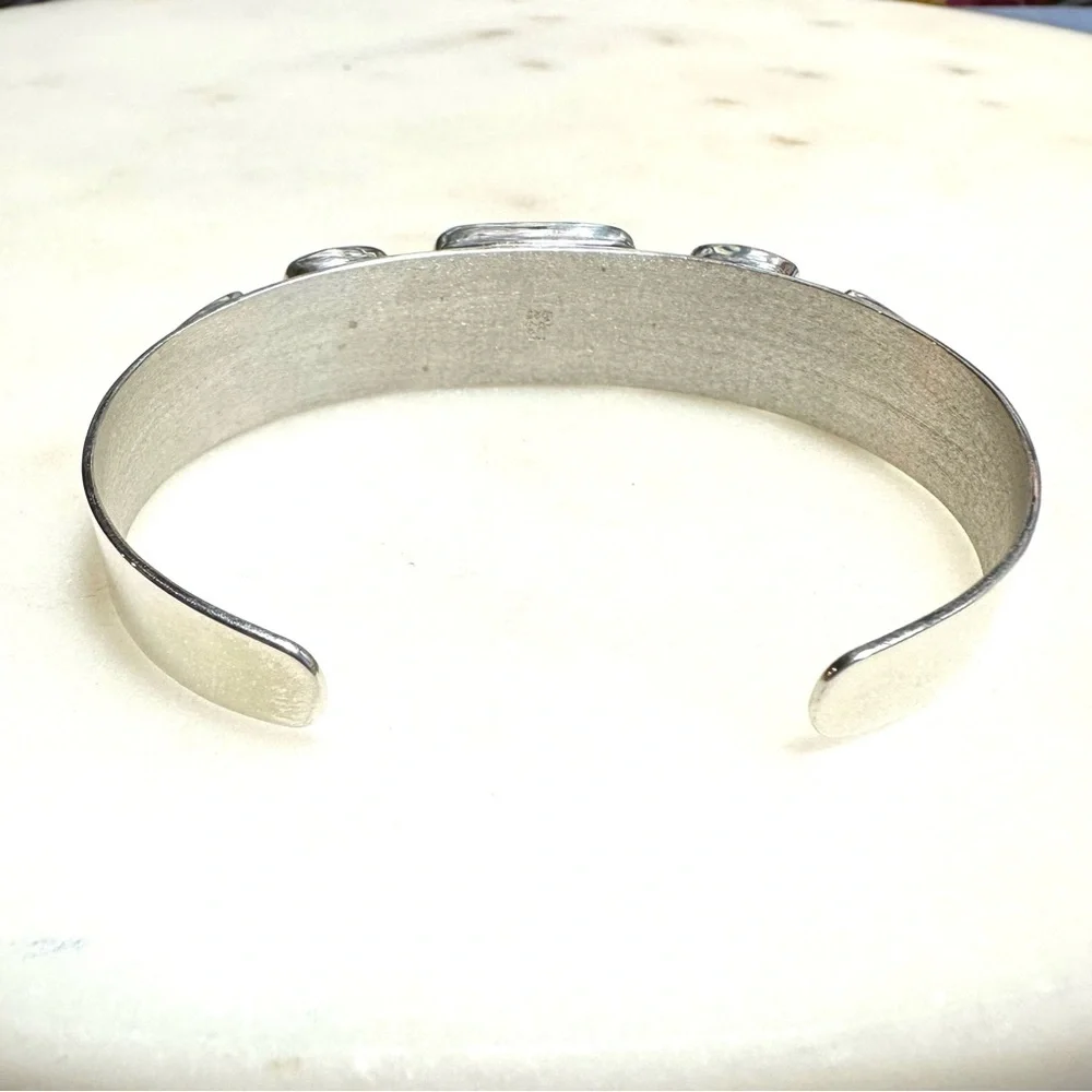 Jay King Green Variscite | Solid Sterling Silver Cuff Bracelet