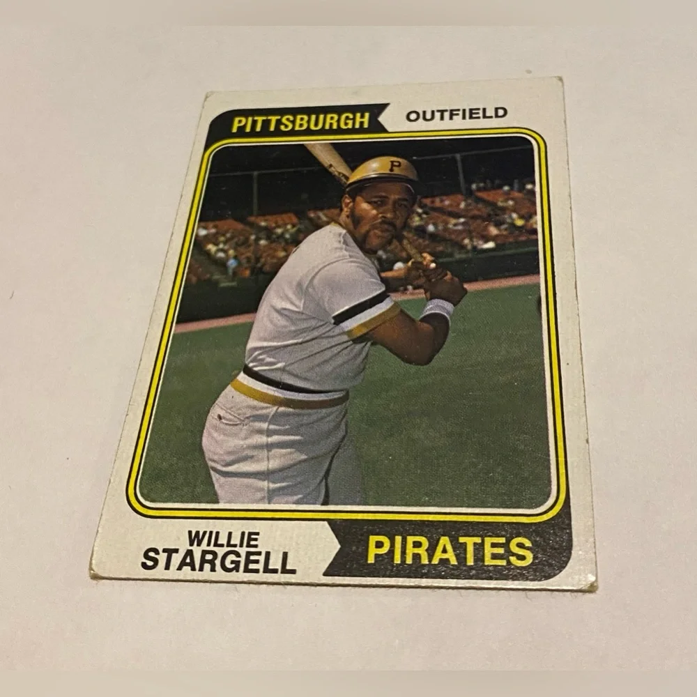1974 Topps Baseball Card willie stargell