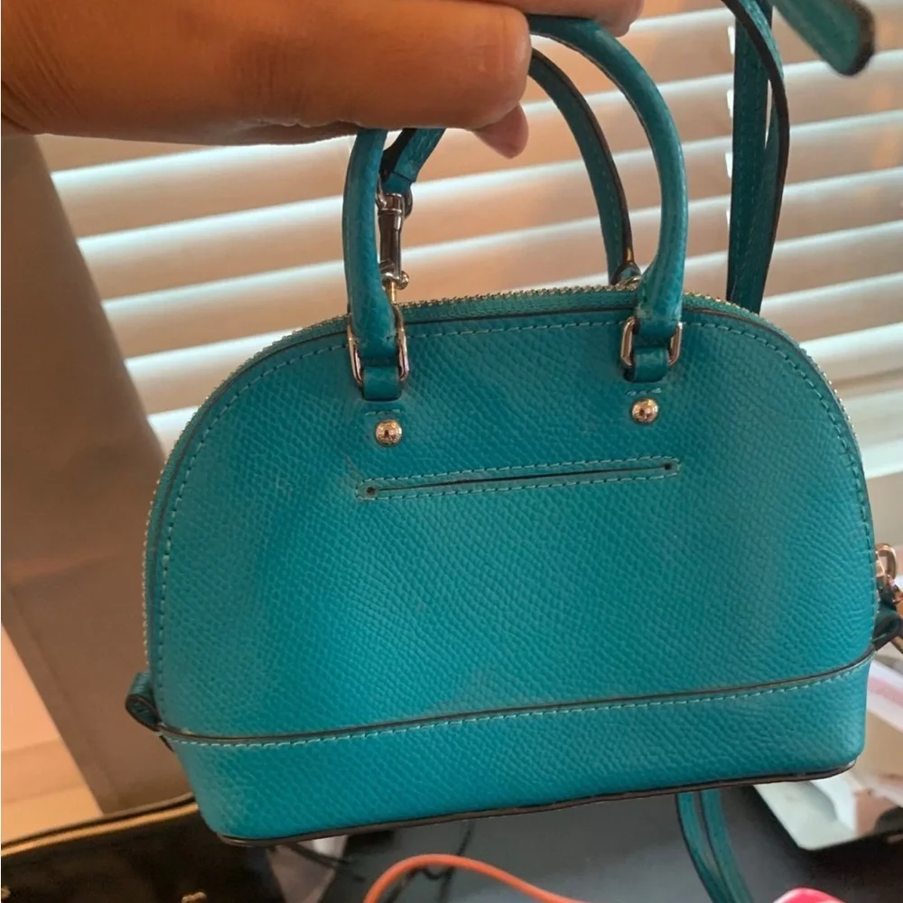 Coach blue measurements teal