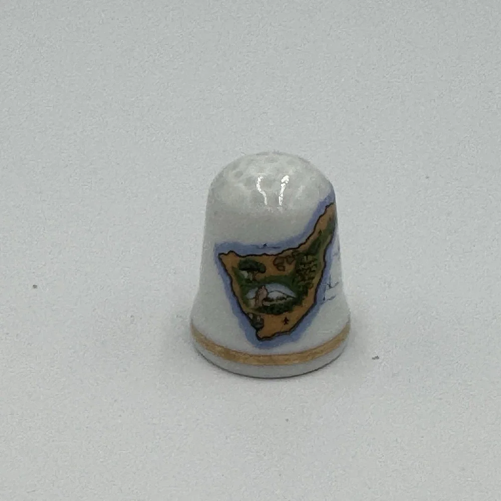Tenerife Thimble Vintage Souvenir Collectible