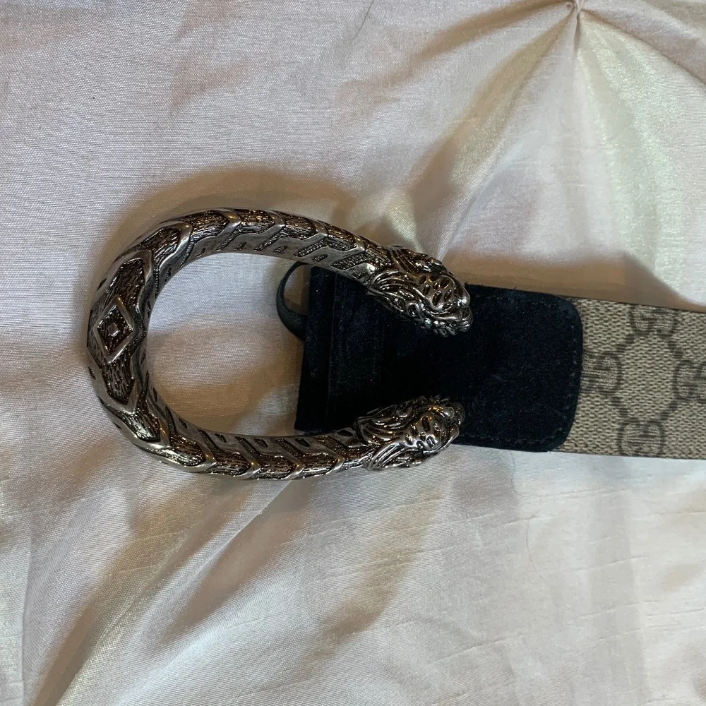 Gucci black suede