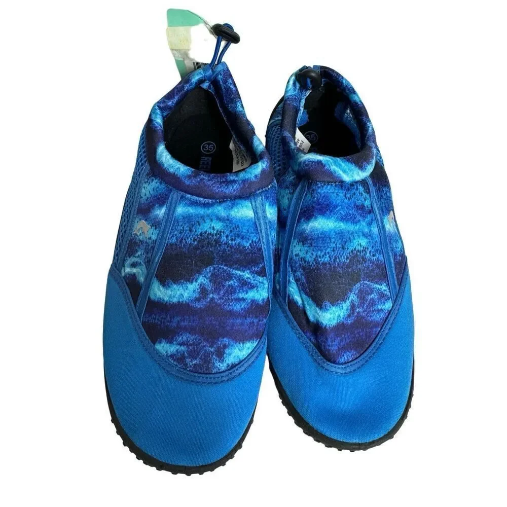 Reel Legends BOY’S Size 4 Blue GULF K Water Shoes
