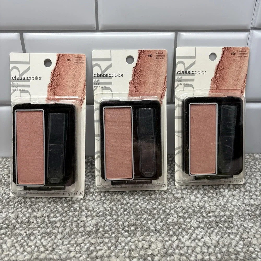 Covergirl Blush Original Pack 590 Soft‎ Mink Sealed New Three Pack