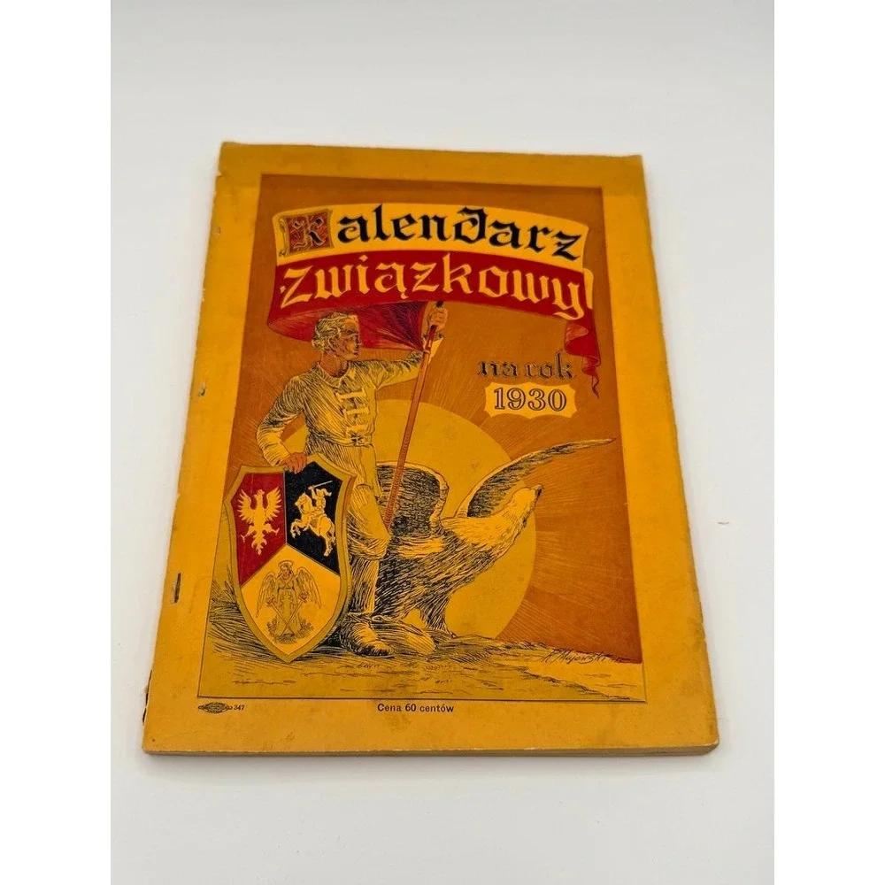 1930 Polish Calendar Booklet – Kalendarz Związkowy na Rok 1930 – Pre-WWII Poland