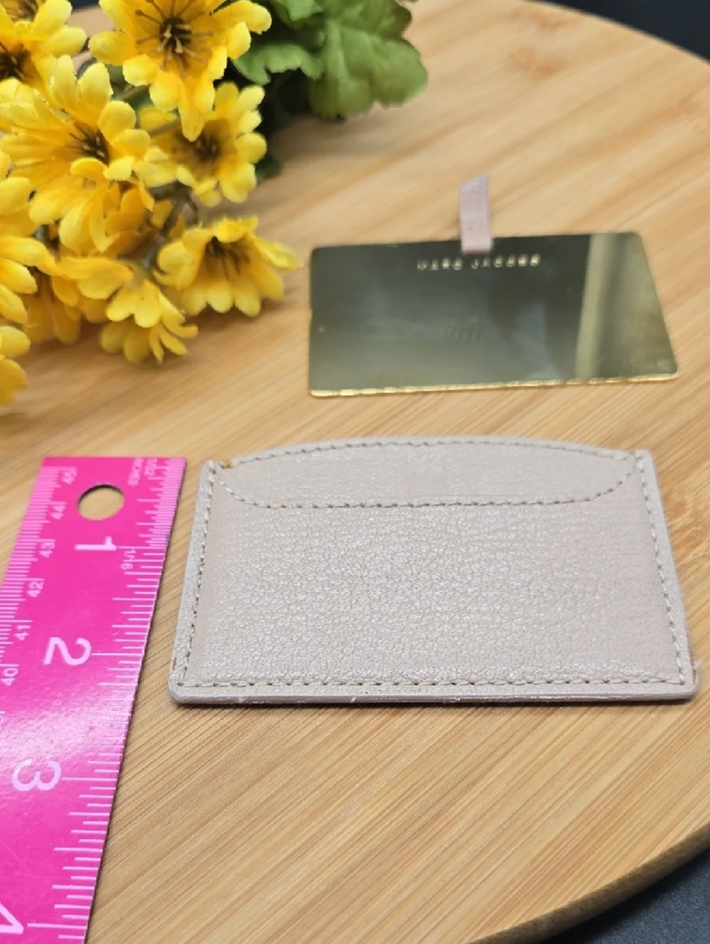 Marc Jacobs slim leather