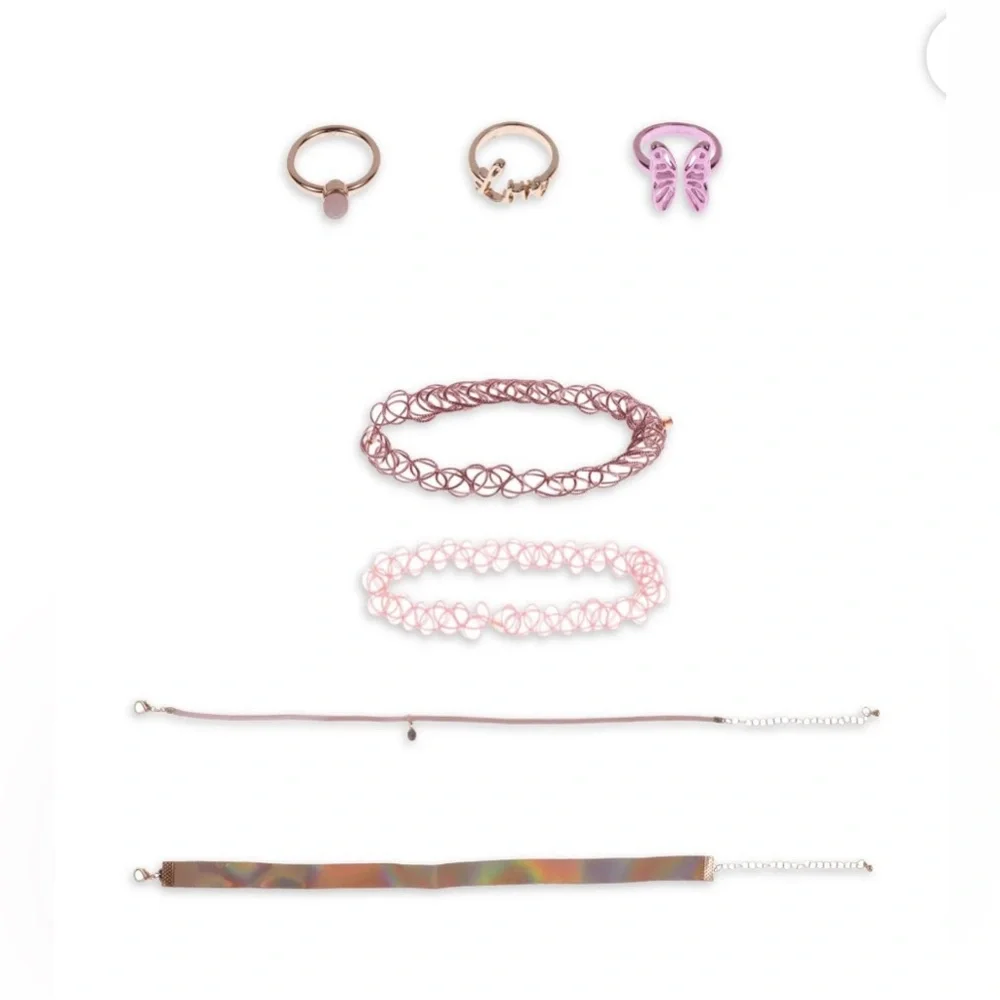 🔴 3/$12 Wonder Nation Girl’s Ring and Choker Set! NEW!‎
