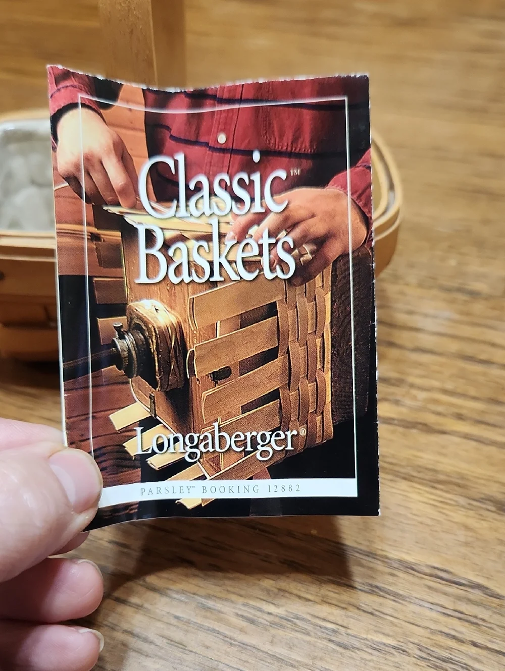 Longaberger parsley basket