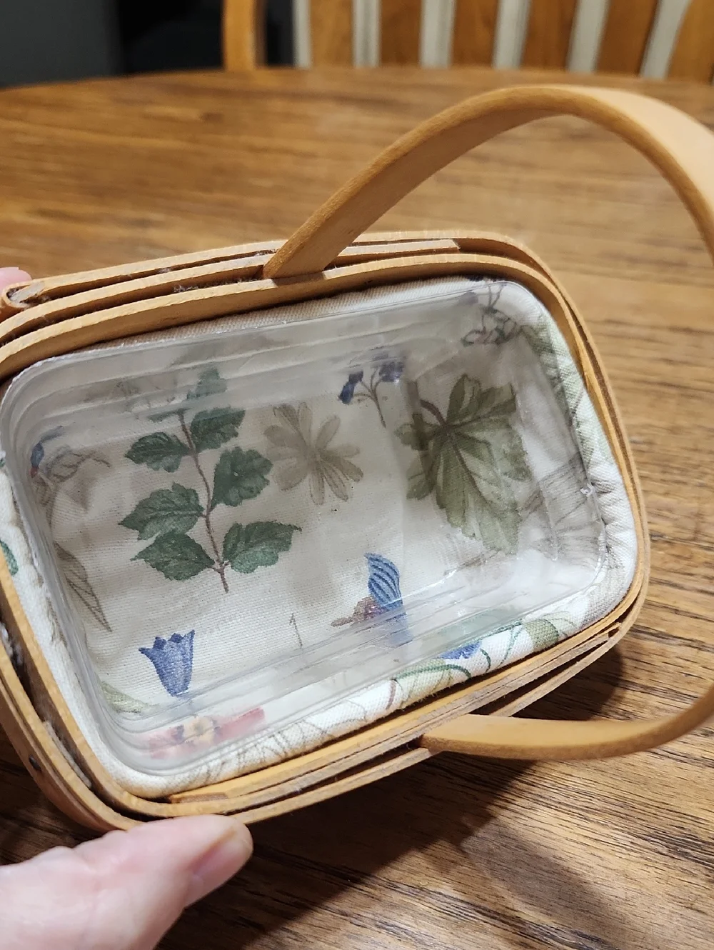Longaberger parsley basket