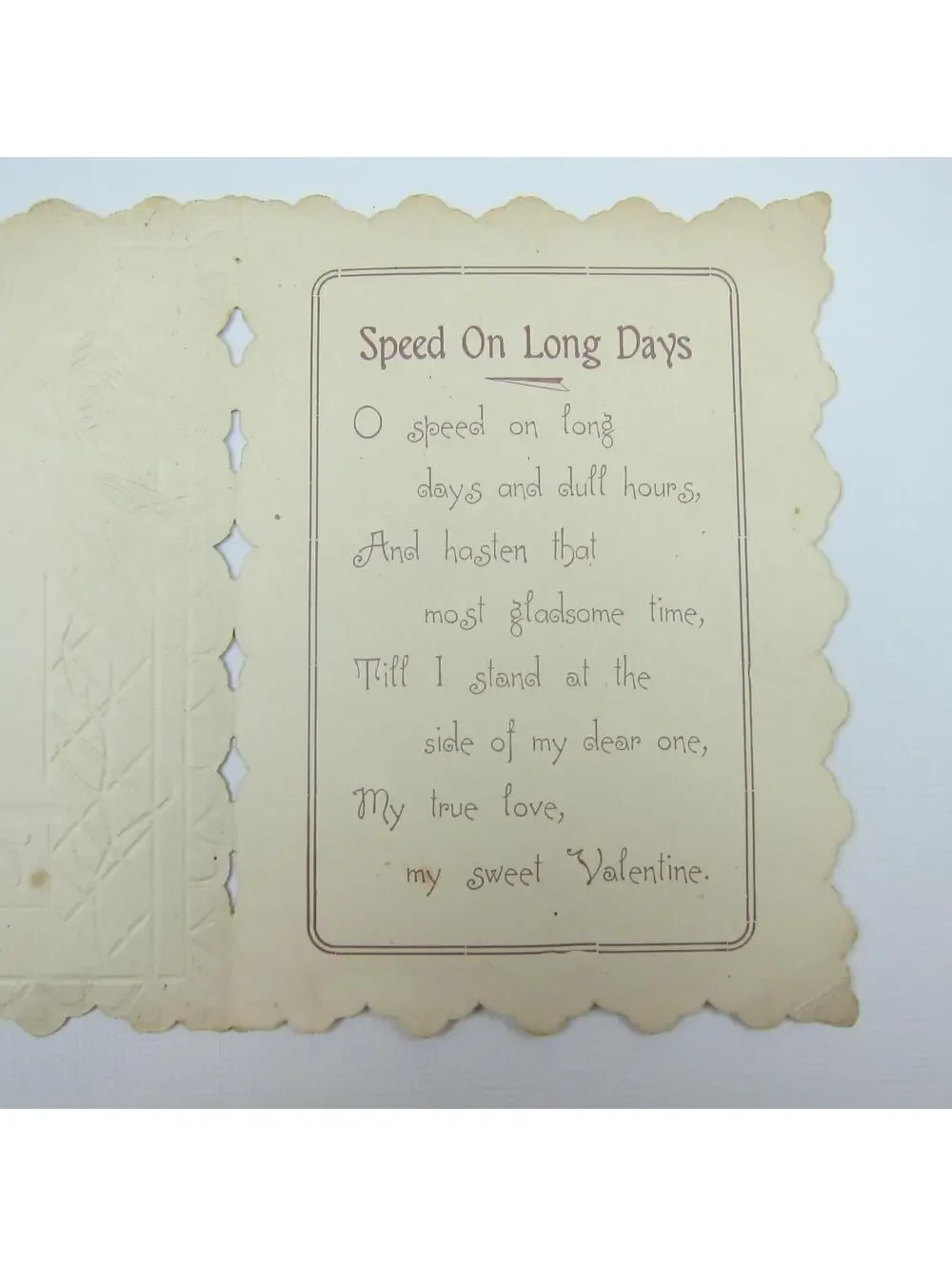 N/A valentine card
