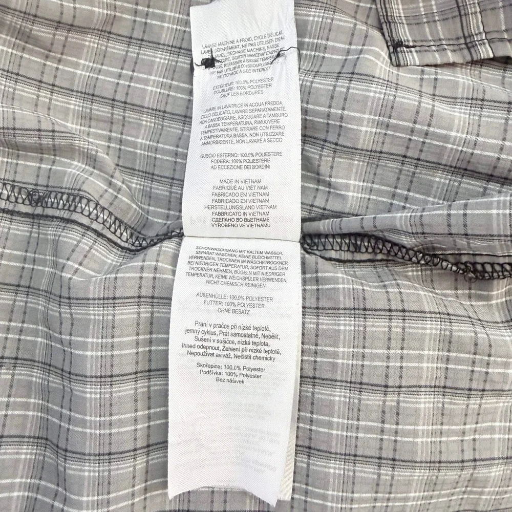 Columbia Omni-Wick Plaid Long‎ Sleeve Hiking Shirt Mens XXL Button Down
