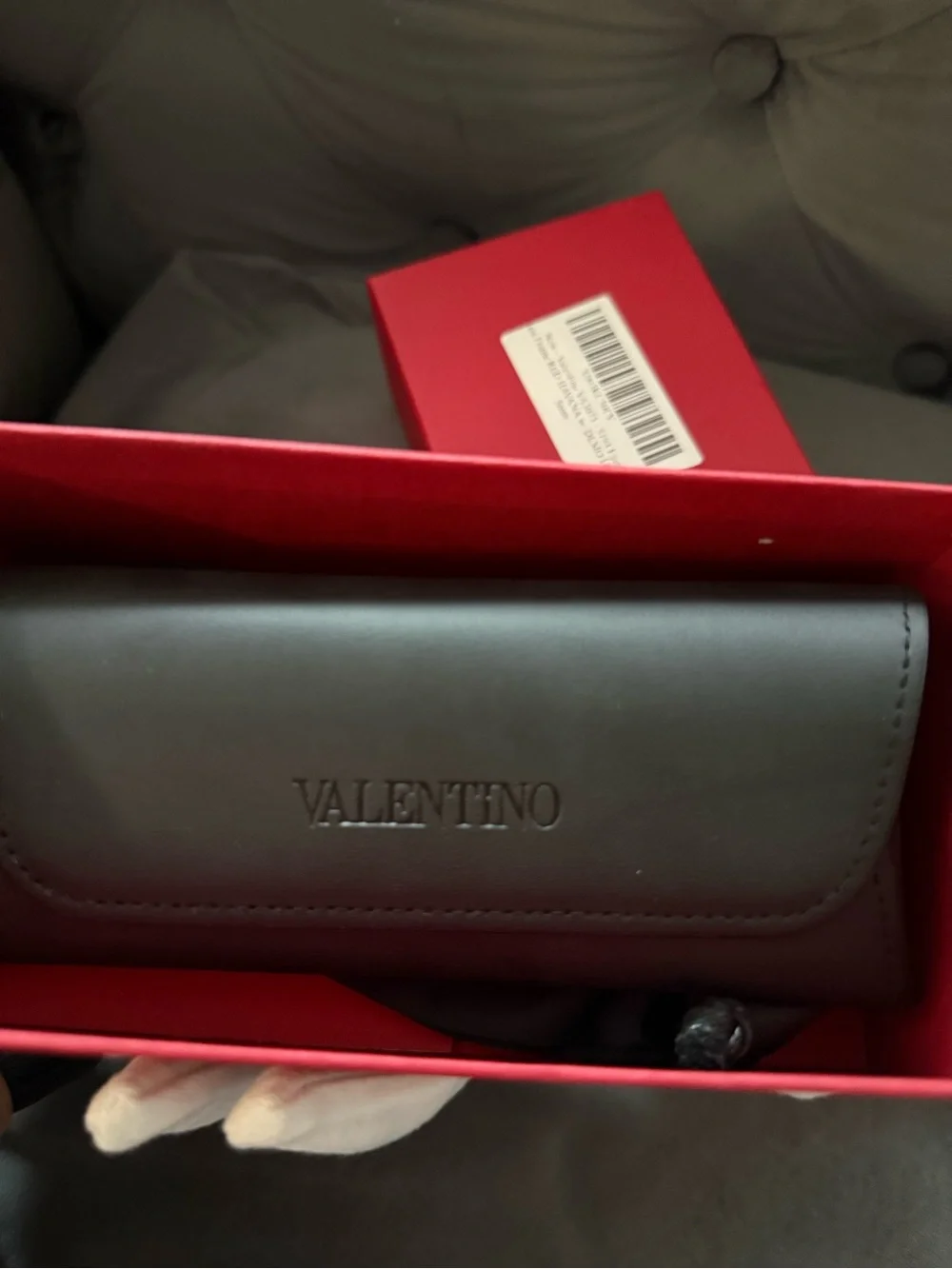 Valentino VA3073 5194 Eyeglass Frames Red Havana Black NEW In Box