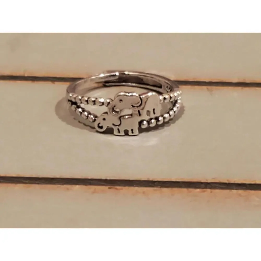 N/A silver stamped