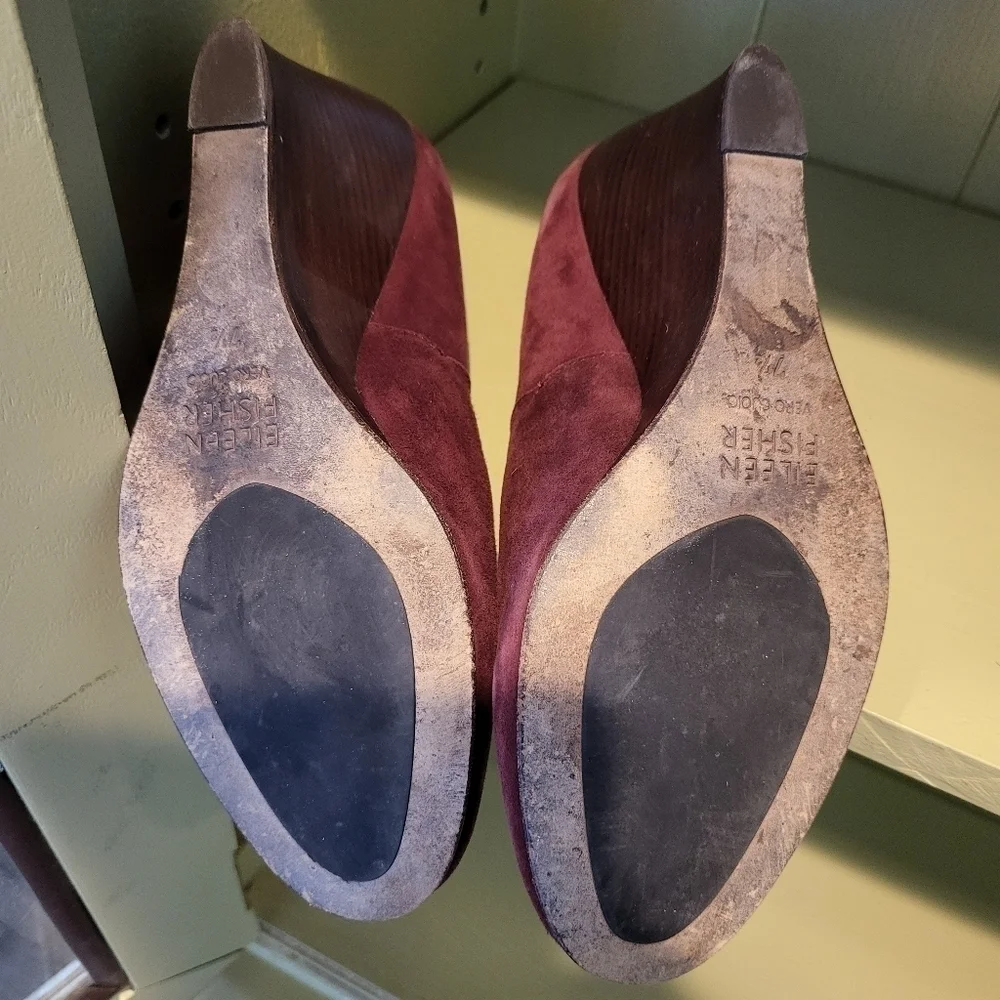 Eileen Fisher beautiful suede