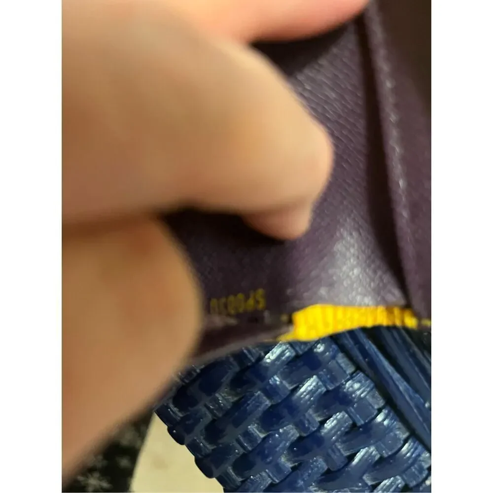 LOUIS VUITTON Epi Portefeuille Elise Wallet Yellow LV Authentic