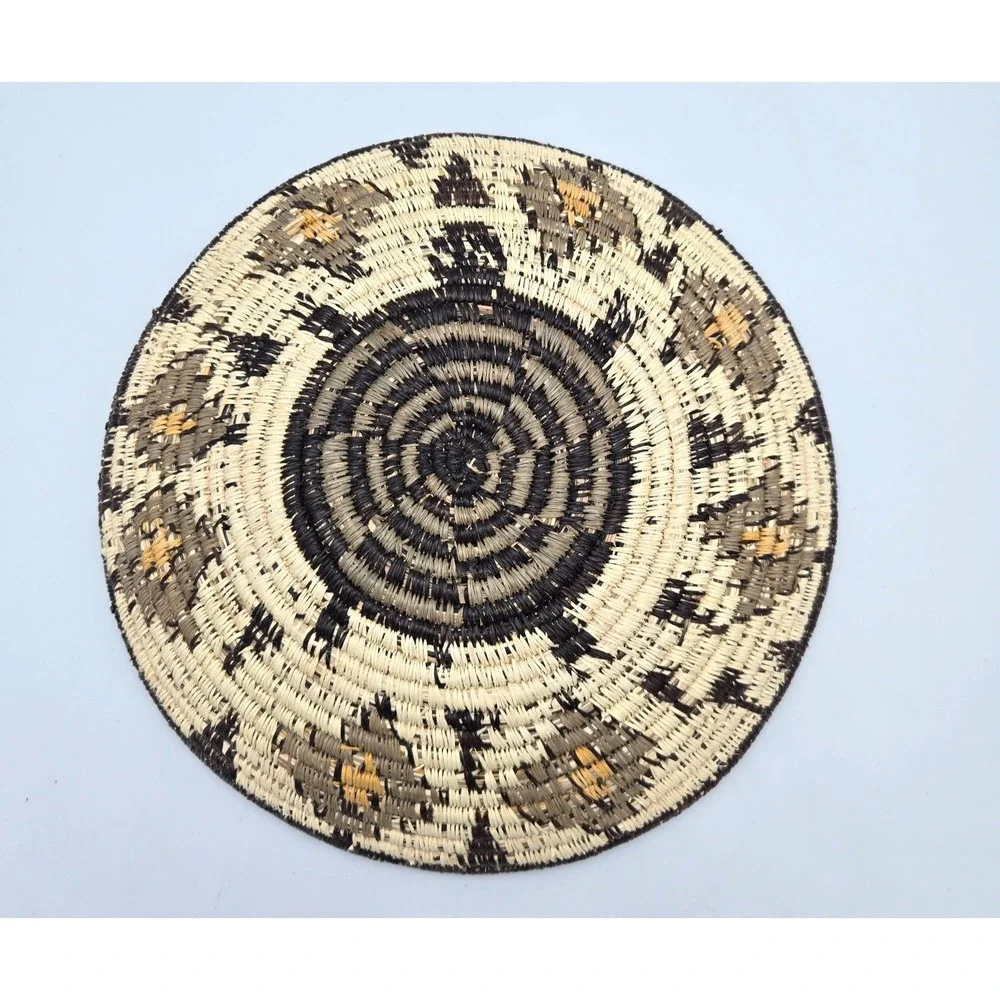 Handmade handwoven coiled