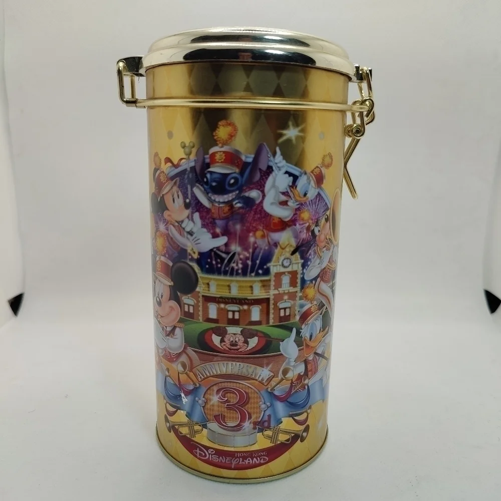 𝅺DISNEYLAND Hong Kong 3rd Anniversary Commemorative Tin Collectible