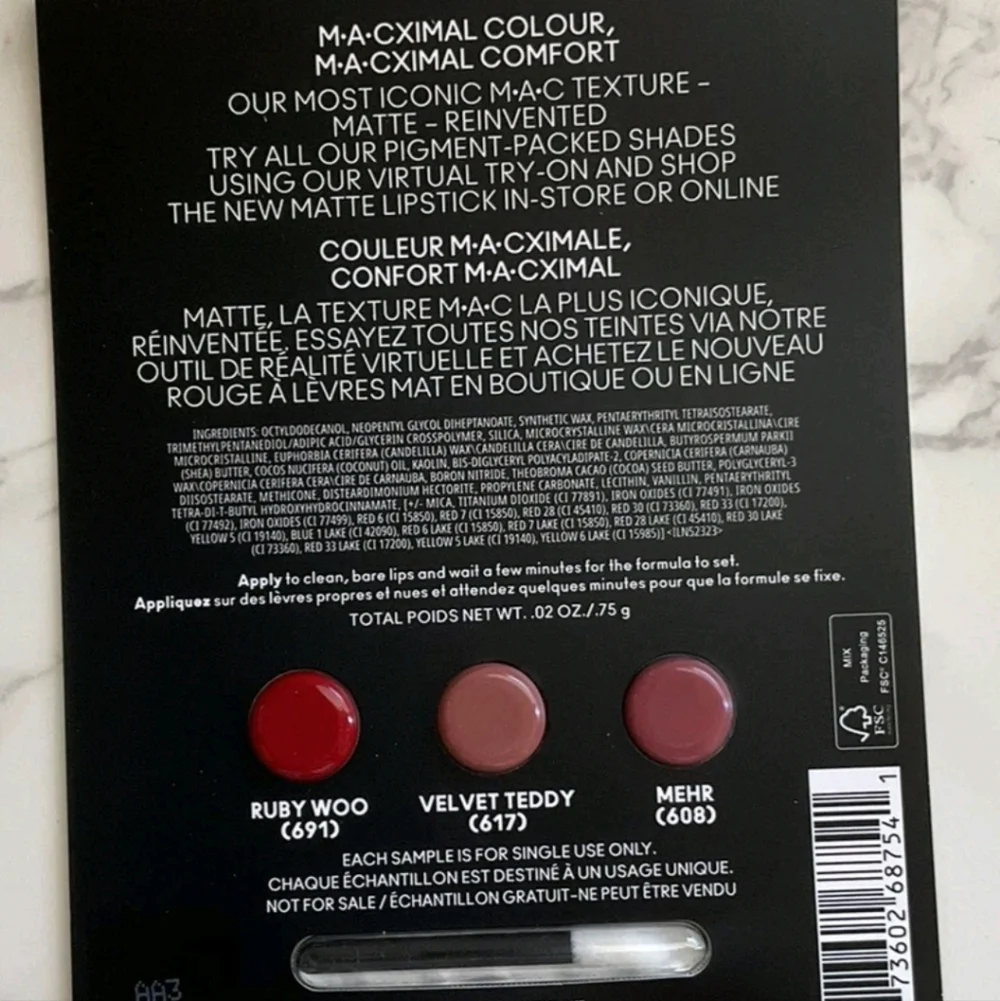 MAC Cosmetics discover sleek