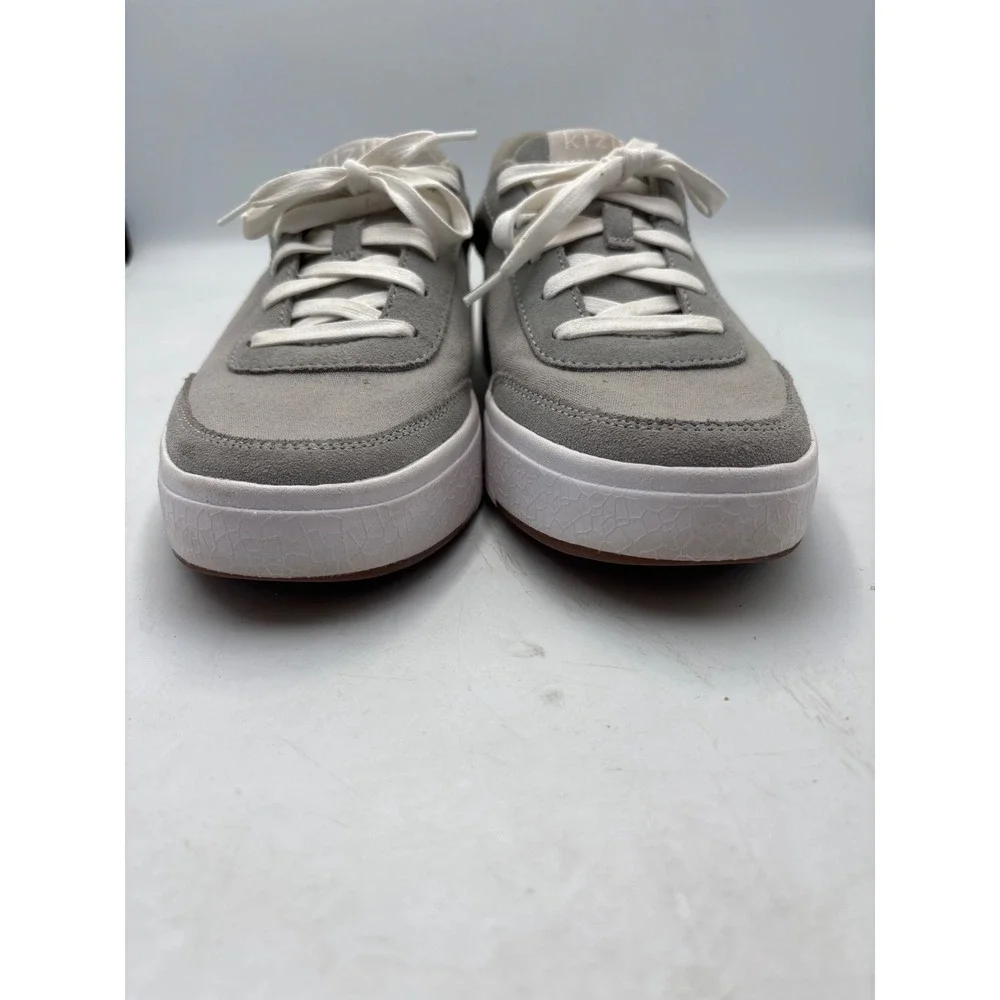 Kizik‎ Prague Comfortable Canvas & Suede Slip On Sneakers, Sz 8M/9.5 W