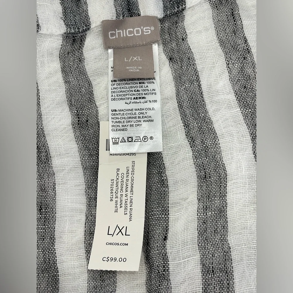 Chicos lightweight striped