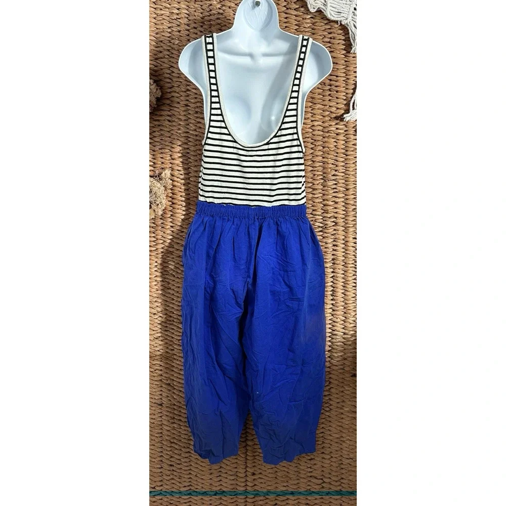 Free People Le Plage Jumpsuit Sz Small Relaxed Scoop Neck Free-est Baggy Pant