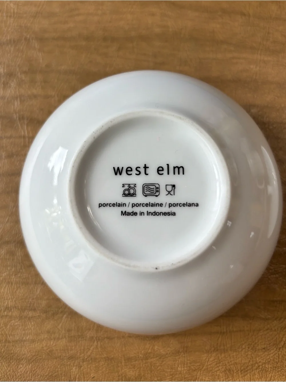 West Elm ceramic bowl