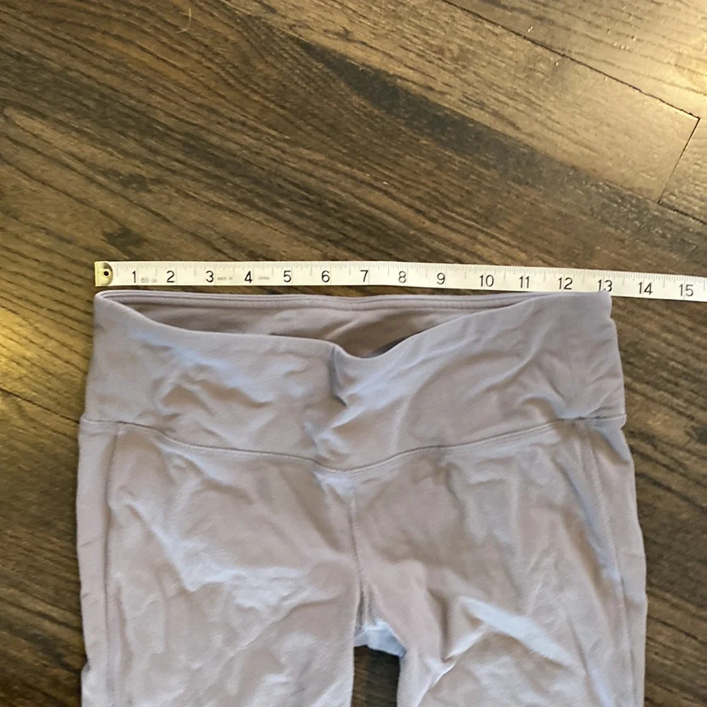 Athleta gray crop