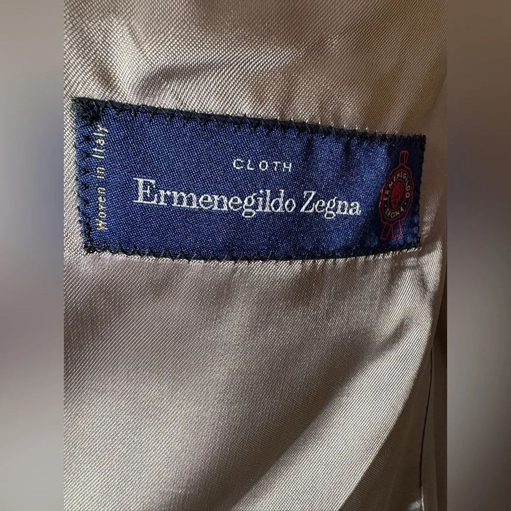 $995 ERMENEGILDO ZEGNA SAKS FIFTH AVENUE Jacket Blazer Sz 38 Sports Coat