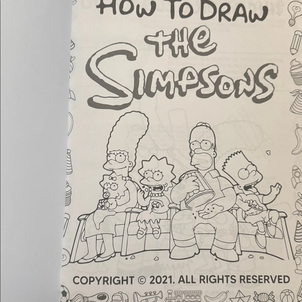 Simpsons official artwork