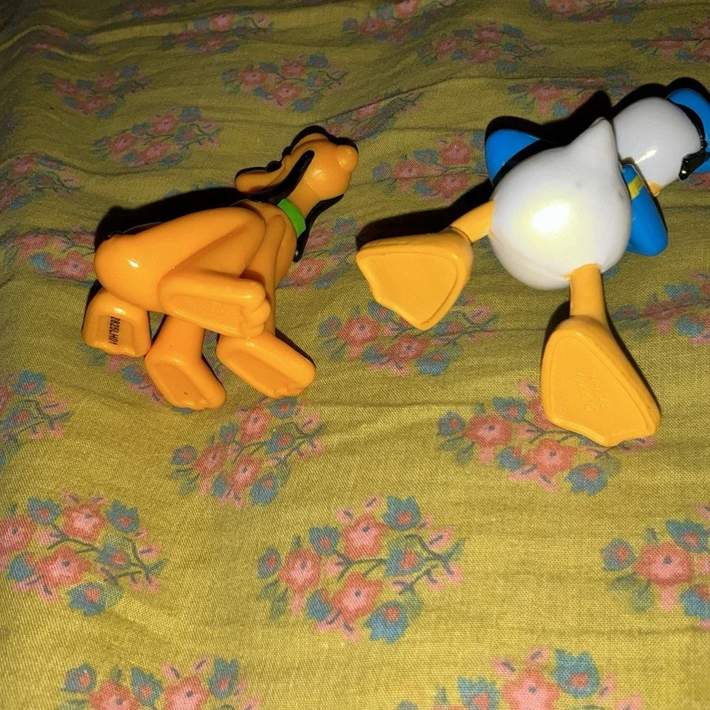 Disney Figures PLUTO DONALD DUCK MICKEY MOUSE Toys Cake Toppers