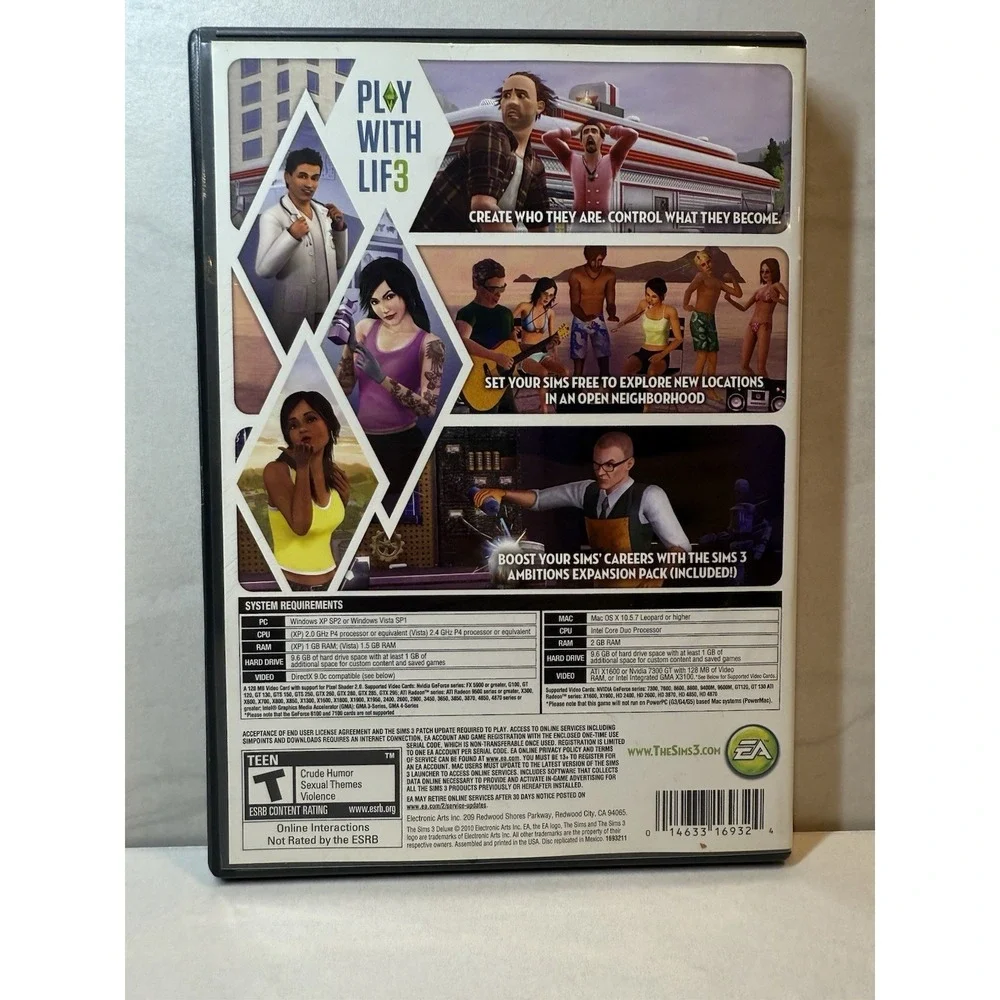 Ea Games sims deluxe