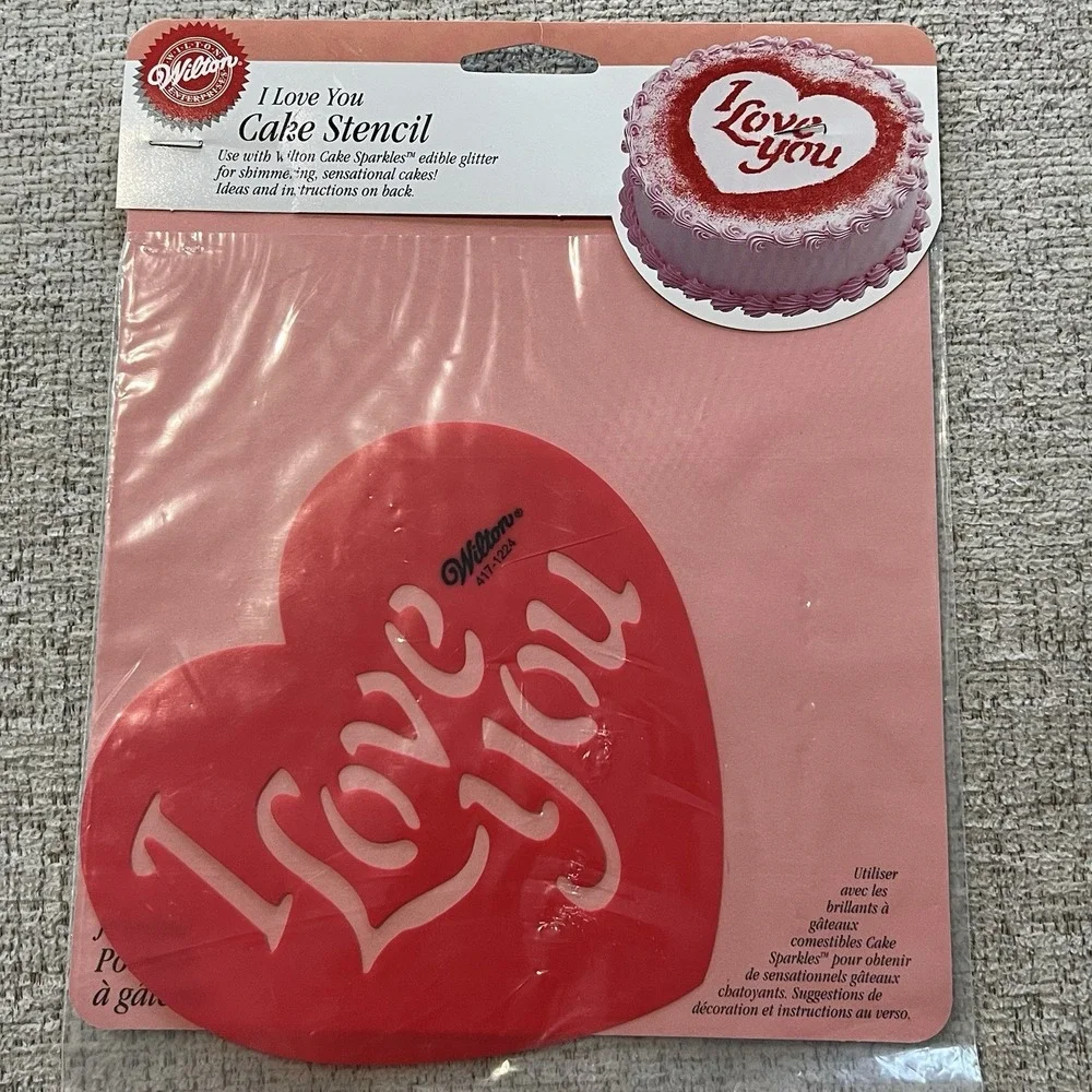 Wilton Vintage Cake‎ Stencils Lot Halloween Flag Angel Valentine's Day Holidays