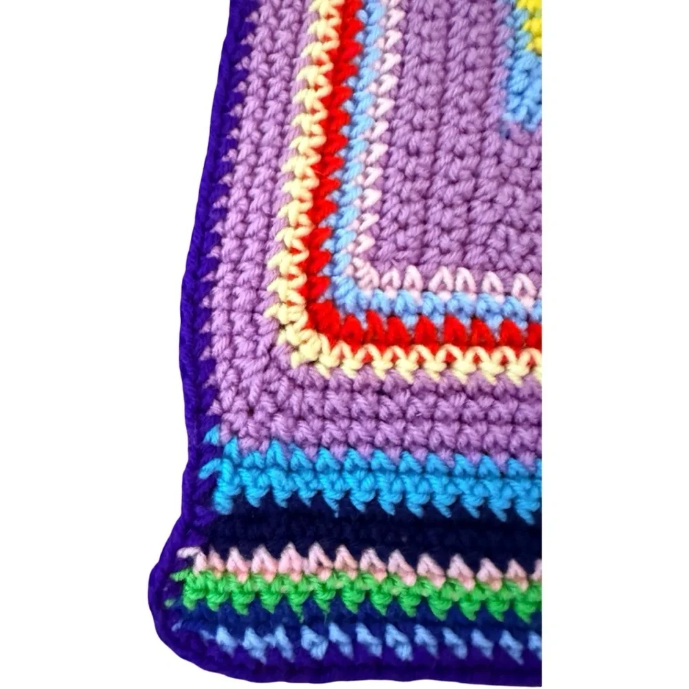 Handmade bright multicolor