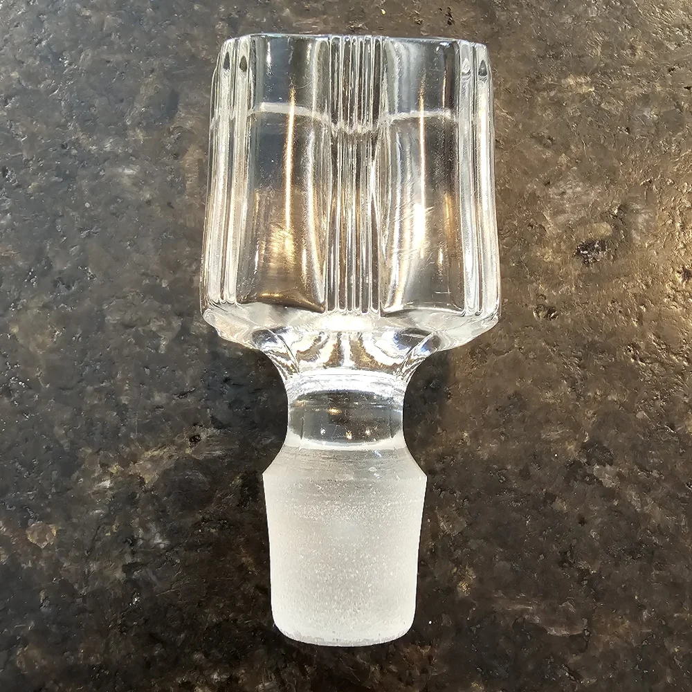 Vintage '30s-40s MCM Fostoria Sunray hand blown glass 