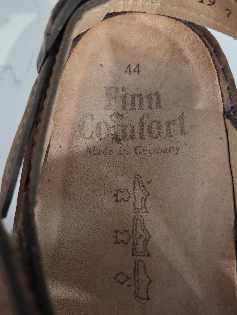 Finn Comfort differences heel