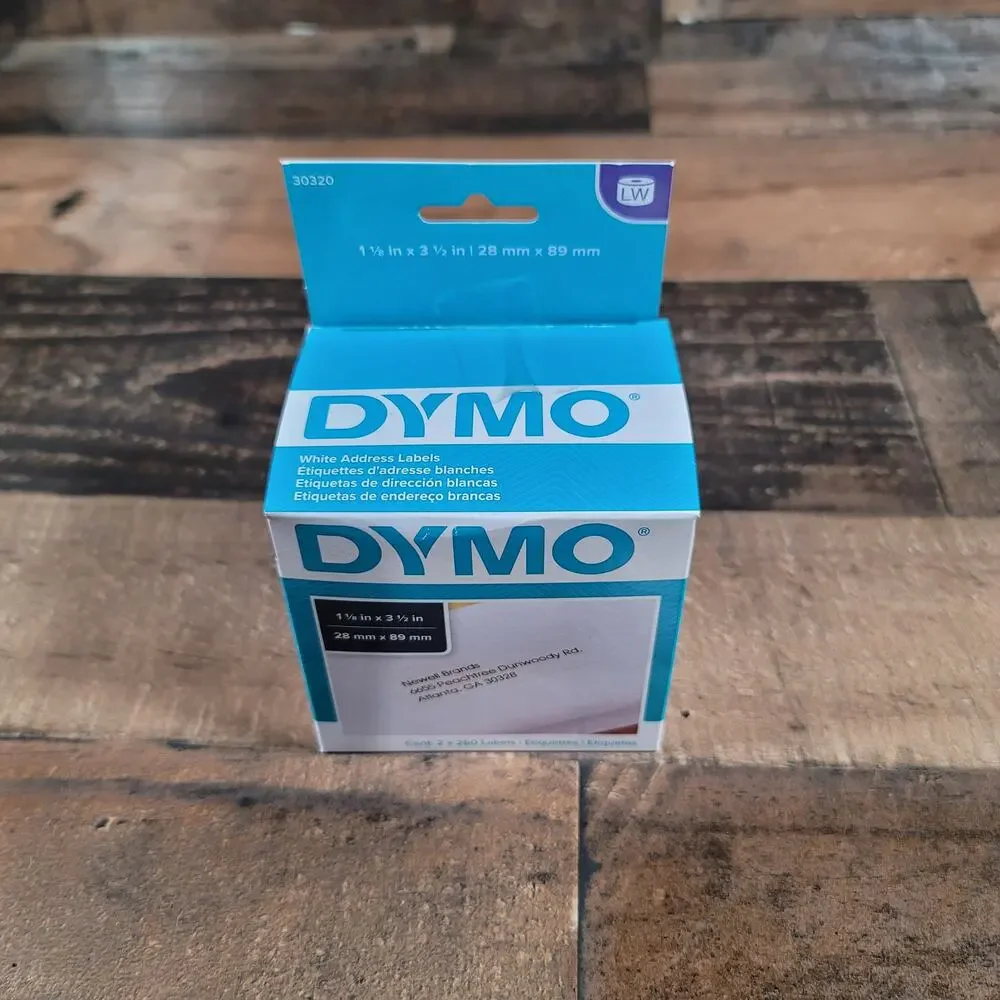 DYMO Label Writer White Address Labels - 520 Total