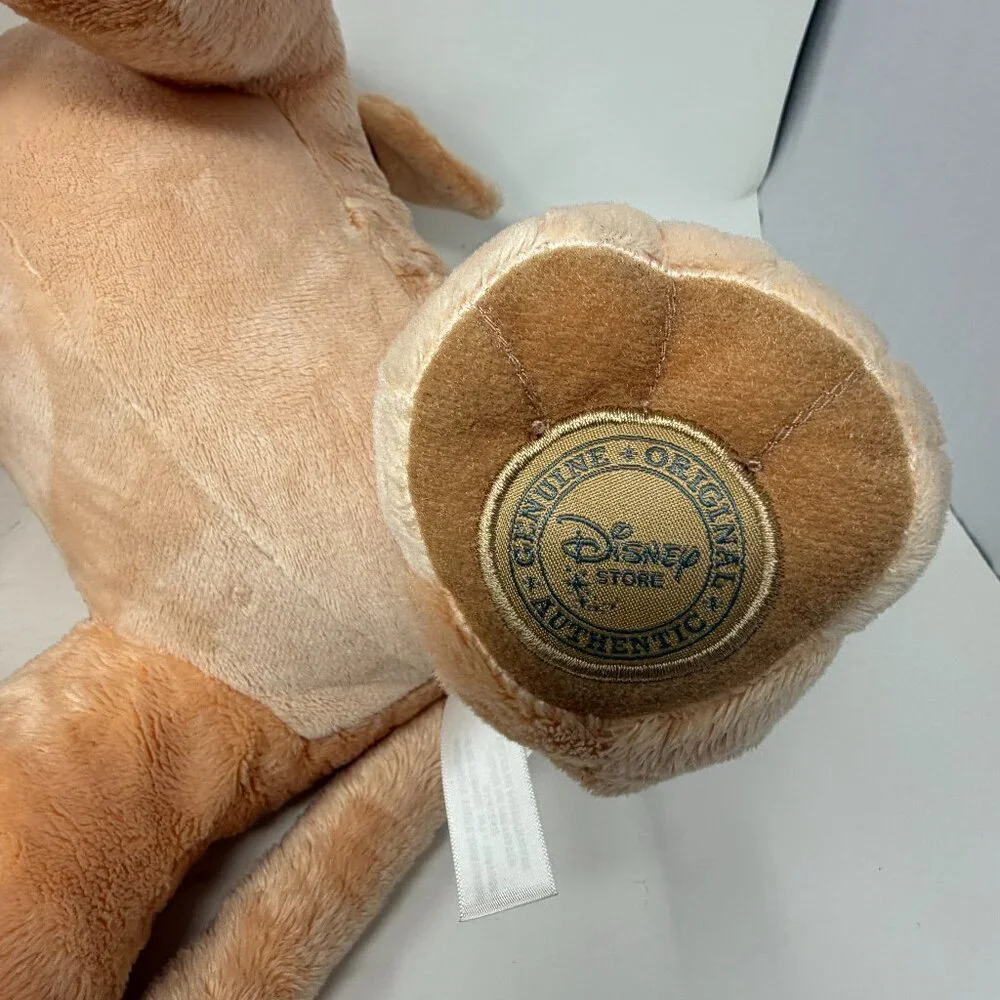 The Disney Store set of 2 stuffed animals young Nala Simba Lion King plush