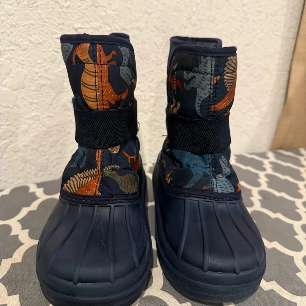 Children’s Place  Dinosaur Print Snow Boots