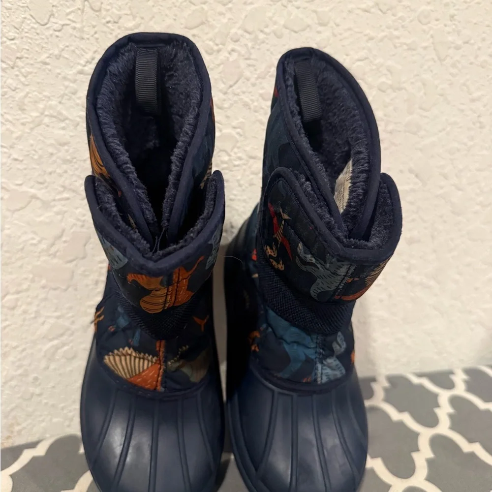 Children’s Place  Dinosaur Print Snow Boots
